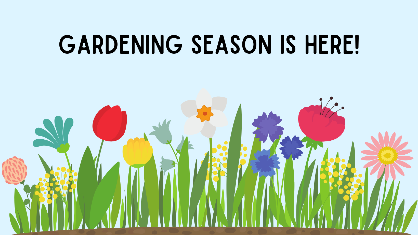 Gardening Season News Slider