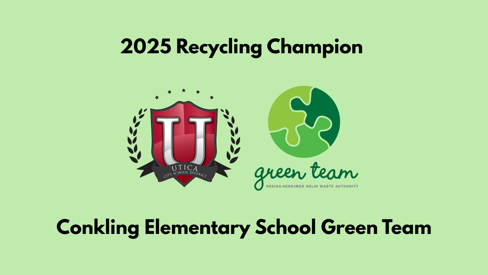 2025 Recycling Champion News Slider