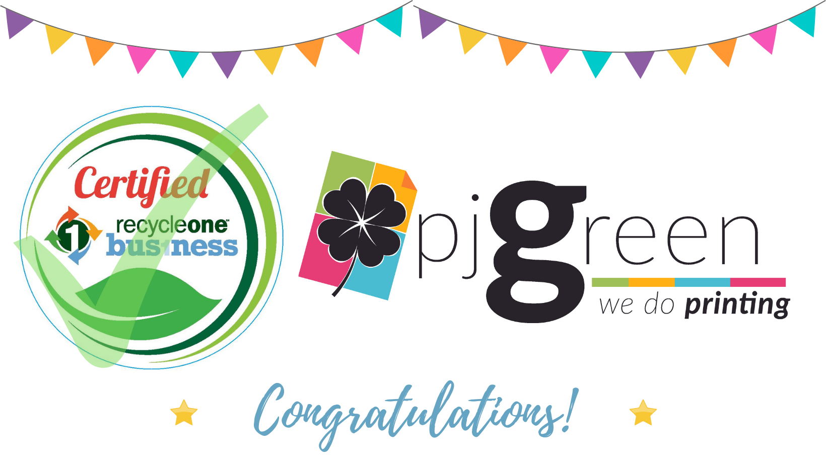 PJ Green RecycleOne Congratulations v2